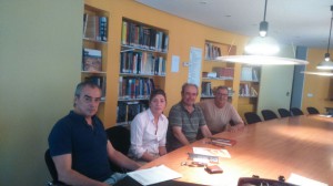 Ciudadanos concejala en reunión Colegio Arquitectos Zamora (julio 2015)