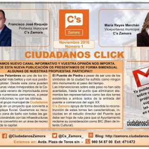 Nace "Ciudadanos Click", la publicación de nuestro grupo municipal en la capital