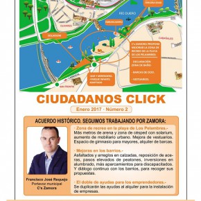 El segundo número de 'Ciudadanos Click' detalla todas las mejoras conseguidas para los barrios en 2017