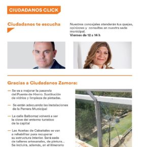 Publicamos un nuevo número de 'Ciudadanos Click' con toda la actualidad de nuestro grupo municipal